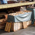 Holzlagerung
